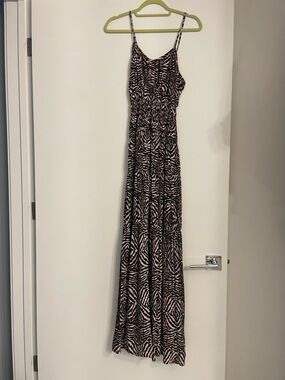 Benoa Safari Maxi Dress NWT